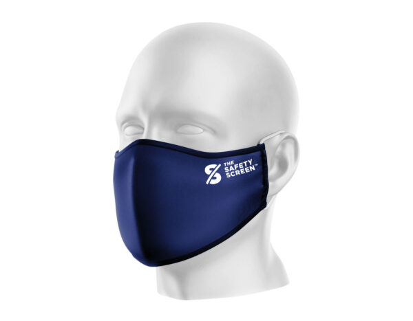 fluid-repellent face mask